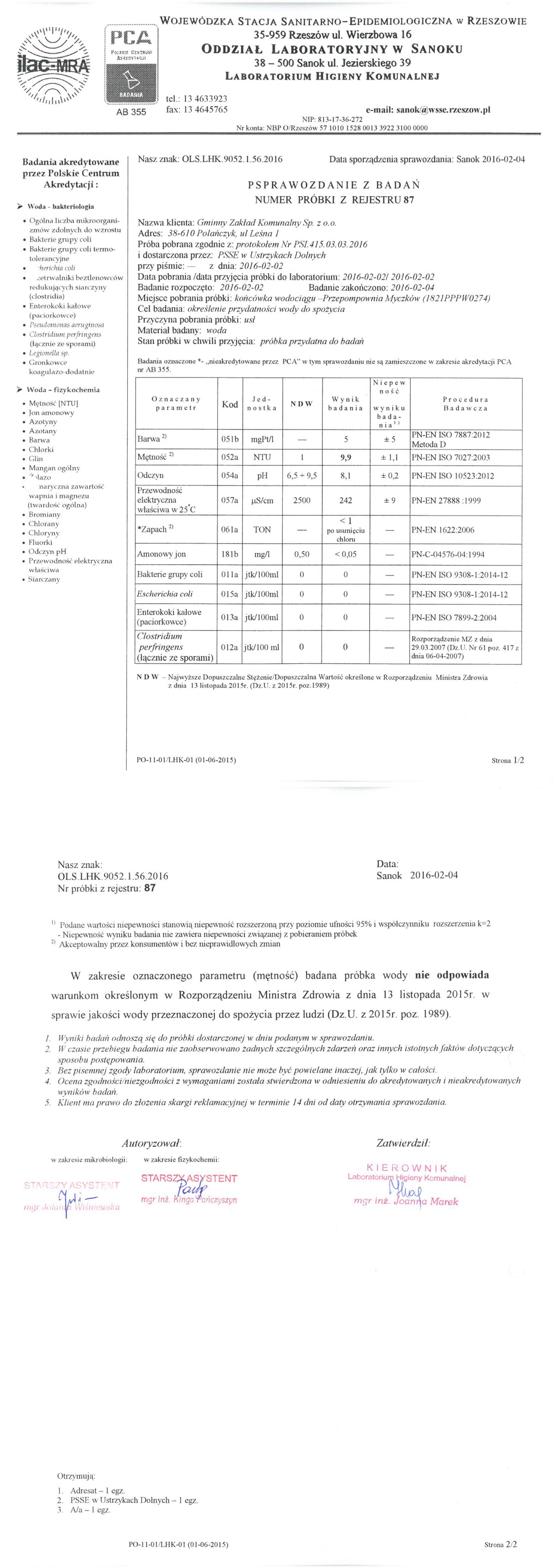 przepompownia myczkow