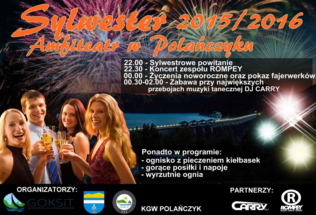 plakat sylwester